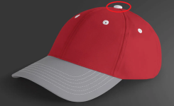 Pourquoi les casquettes ont-elles un bouton sur le dessus ?