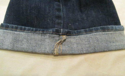 Comment raccourcir son jean en gardant l'ourlet original !!
