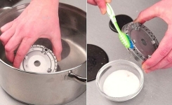 Comment nettoyer facilement une cuisinière à gaz ?