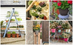 15 idées astucieuses pour planter vos fleurs à la maison