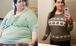 Désormais méconnaissable, cette femme a perdu près de 182 kg en l’espace de 3 ans !
