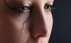Les larmes d'une femme...