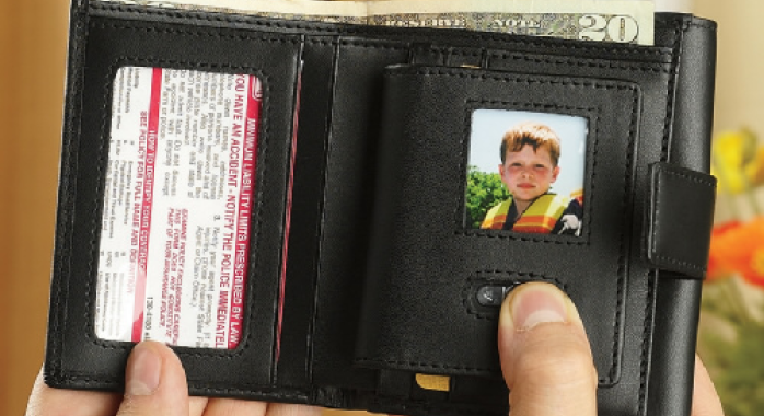 photo de bébé dans votre portefeuille