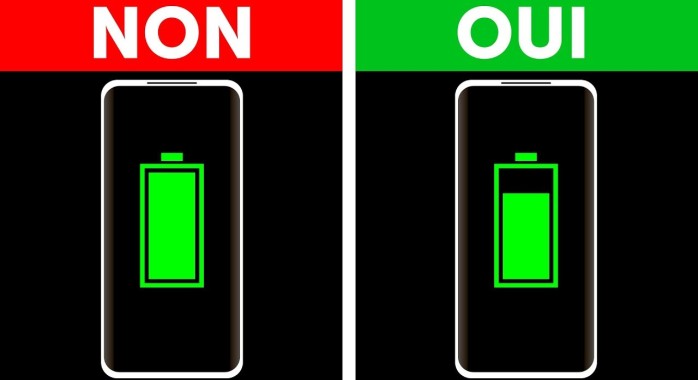Pourquoi il ne faut pas recharger son téléphone à 100 % 